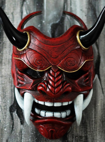 Halloweeni mask (laos)